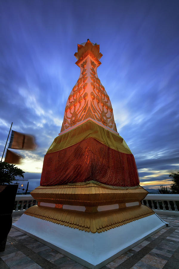 Pagoda Photograph by Monthon Wa