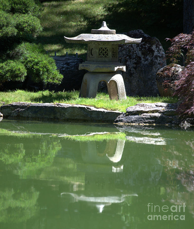 Pagoda Reflection Photograph by Sharon Elliott