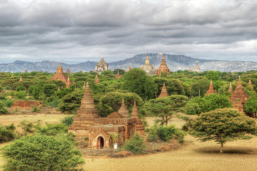 Pagodas Of Bagan Photograph by Kateryna Negoda