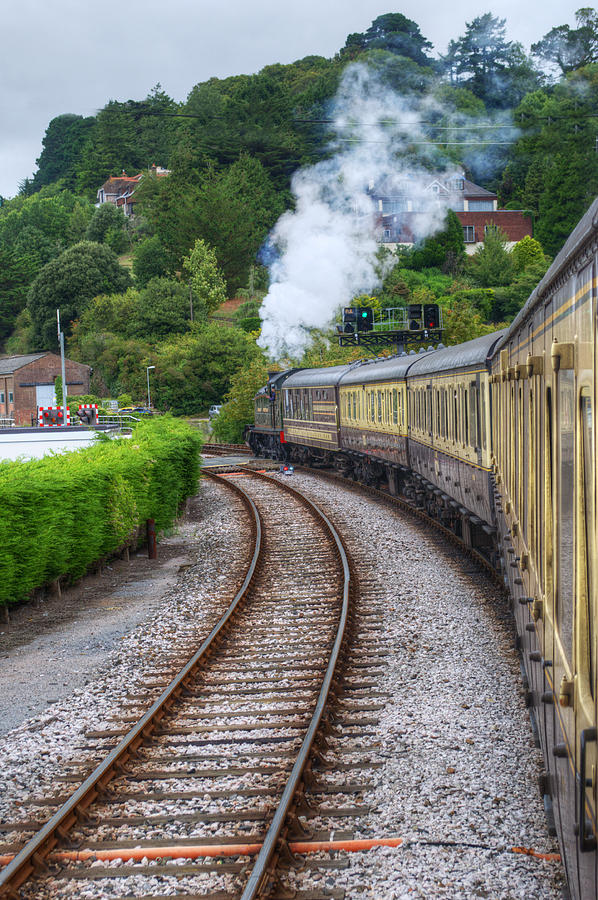 Paignton to Dartmouth Railway Photograph by Chris Day