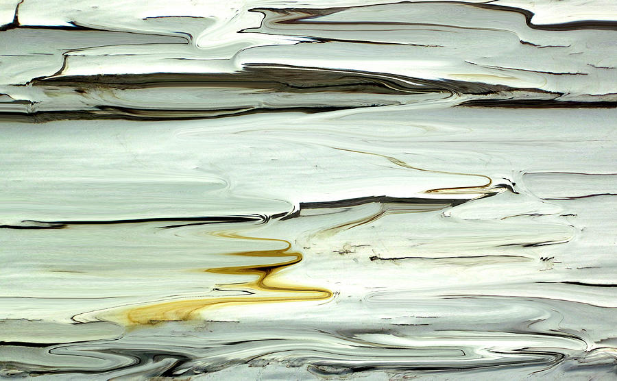Paint abstraction 3 Photograph by Mary Bedy