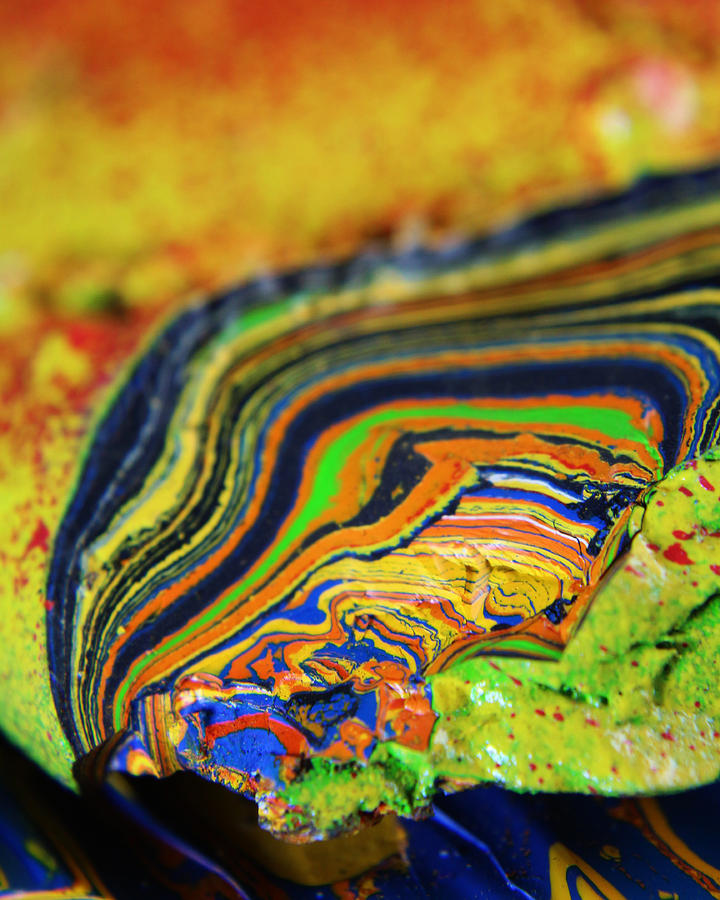 Paint Booth Geology 7 Photograph by Scott Hovind