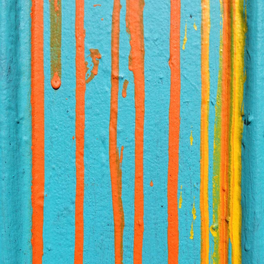 Colorful Photograph - Paint Drips by Julie Gebhardt Colorful Photograph - Paint Drips by Julie Gebhardt