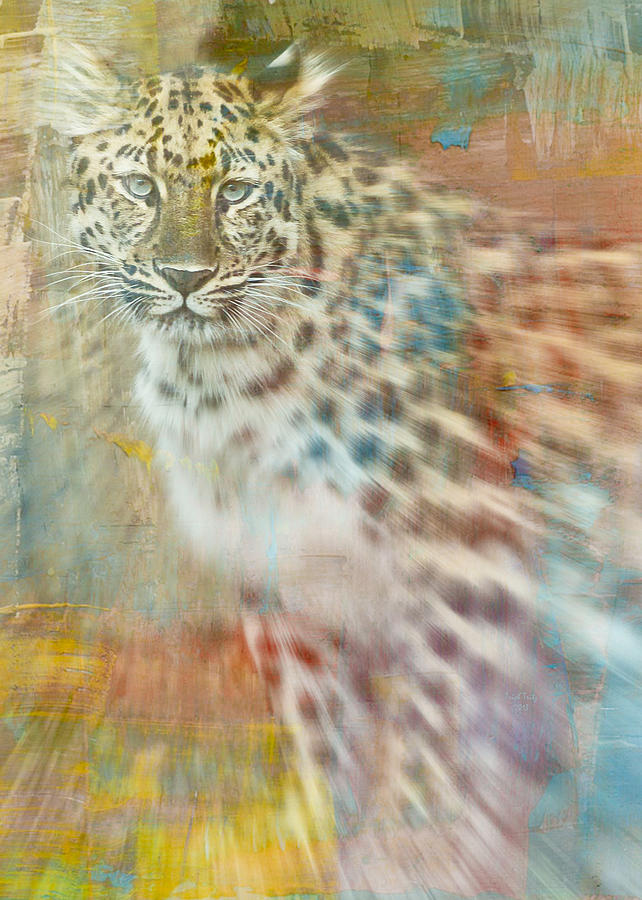 Paint Me A Cheetah Mixed Media by Trish Tritz