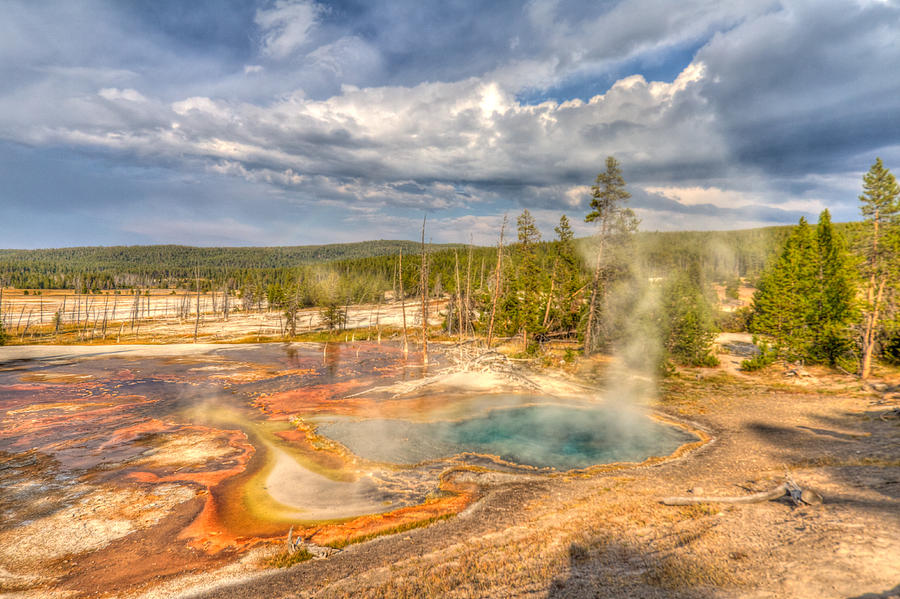 Paint Pots Photograph by Jeff Donald - Fine Art America