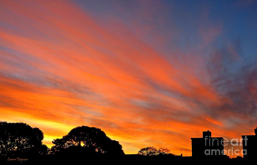 Paint The Sky With Love Photograph by Leanne Seymour