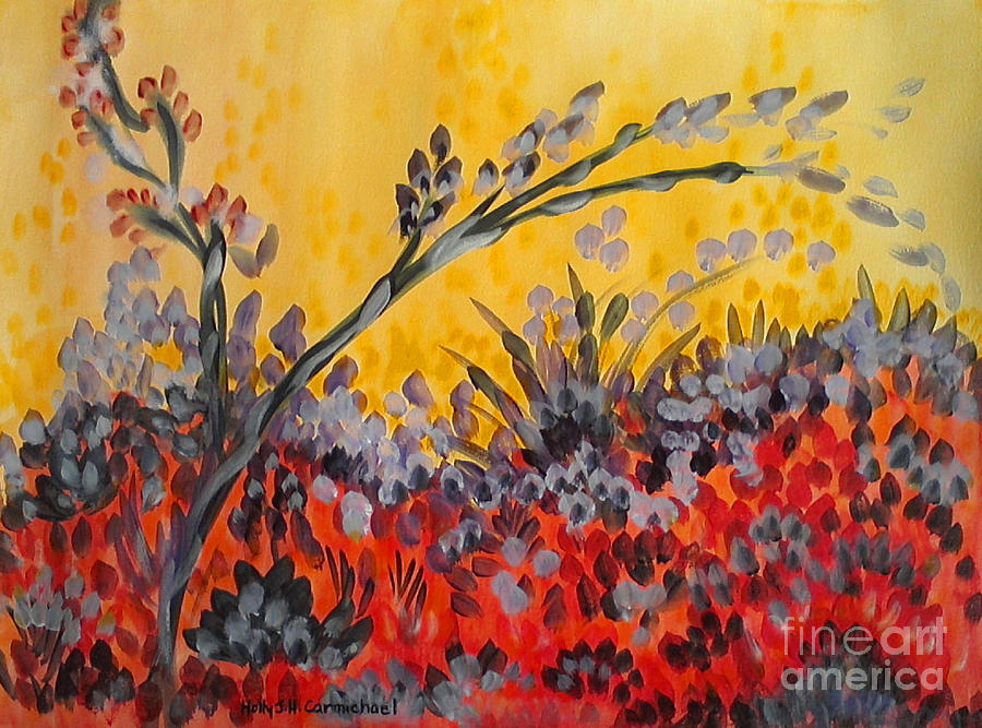 Paintbrush Astray Painting by Holly Carmichael