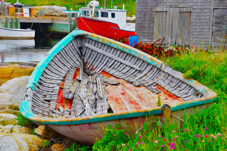 Lobster Boats Photograph by Will Burlingham