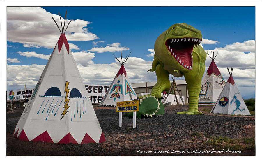 Painted Desert Indian Center  Photograph by Gary Warnimont