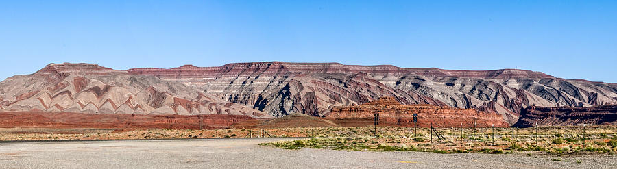 Painted Desert Mountain Photograph by Daniel Hebard