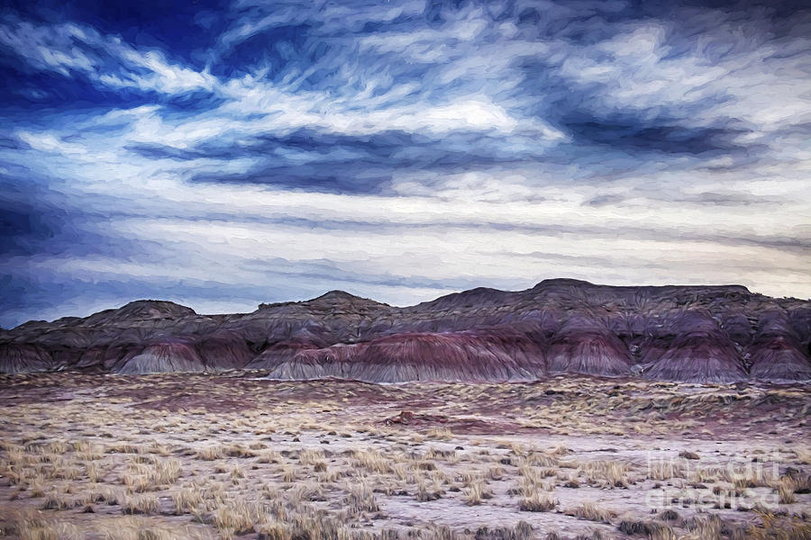 Painted Desert V10 Photograph by Douglas Barnard