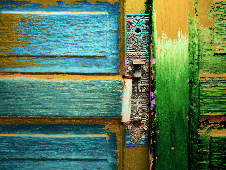 Painted Doors Photograph by John Anderson