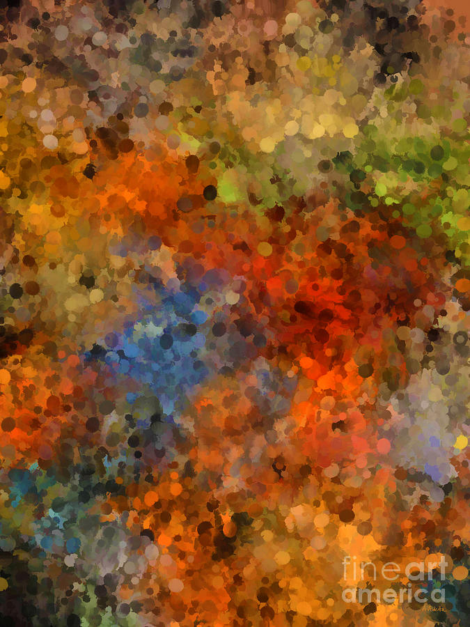 Painted Fall Abstract by Andrea Auletta Painted Fall Abstract by Andrea Auletta