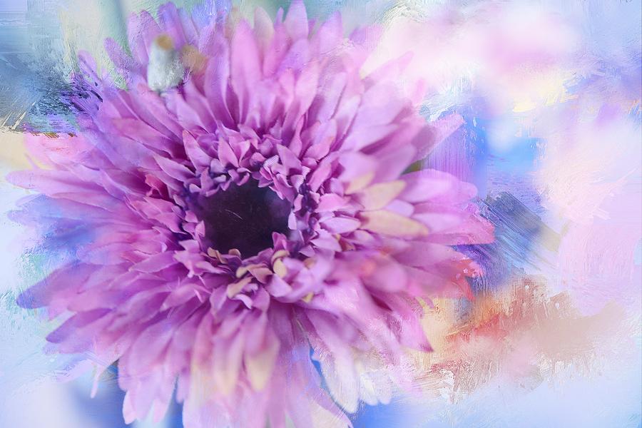 Painted Flower Photograph by Mary Timman