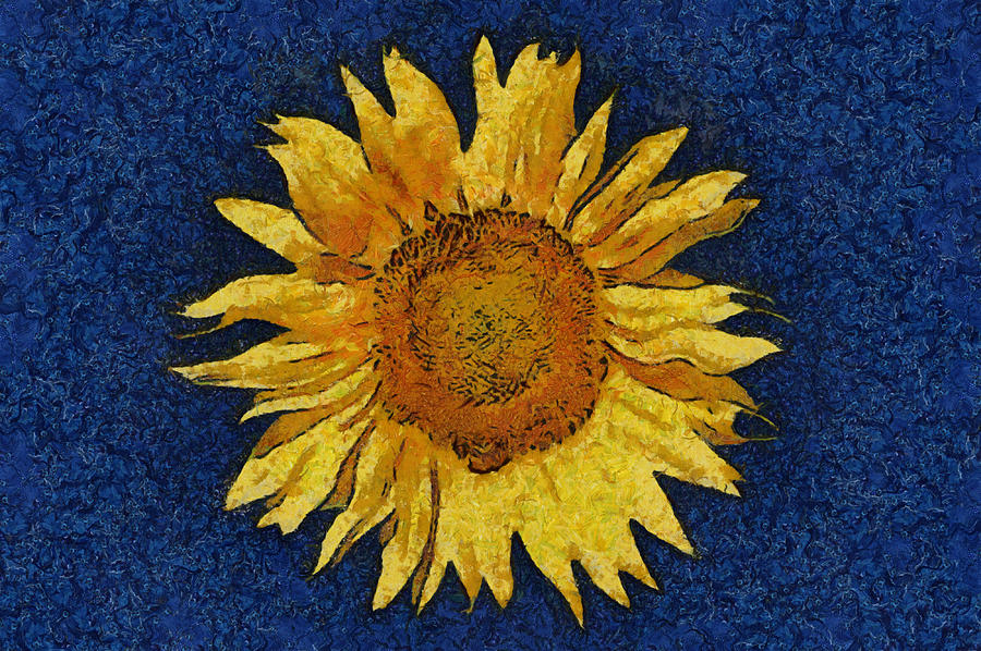 Painted Flower Digital Art by Roy Pedersen