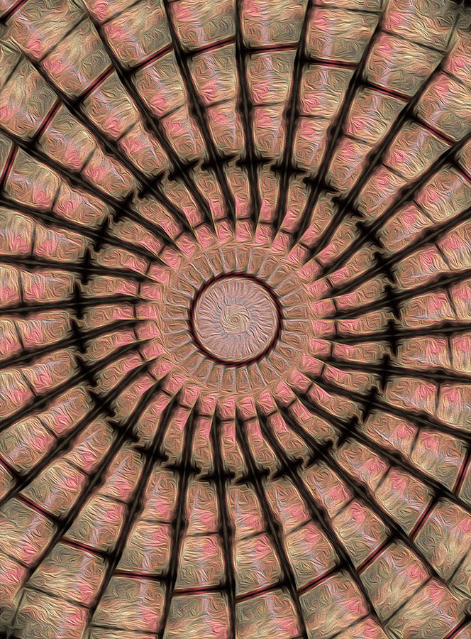 Painted Kaleidoscope 19 Digital Art by Rhonda Barrett