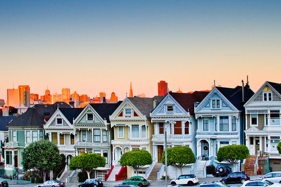 Painted Ladies Photograph by Bill Gallagher