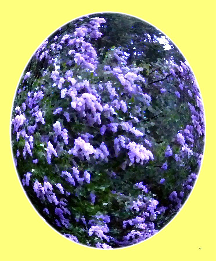 Painted Lilacs Digital Art by Will Borden