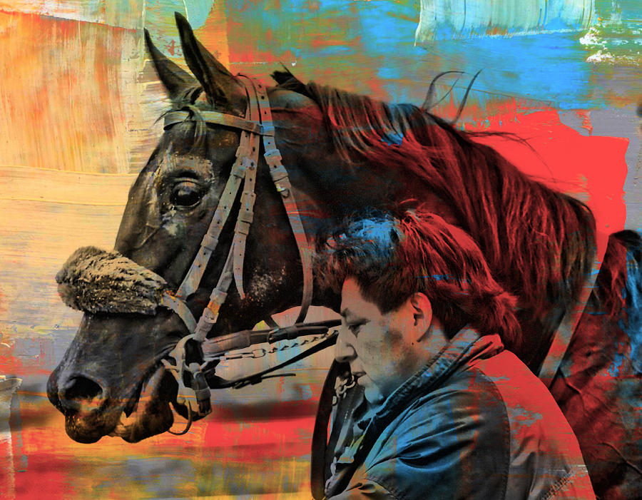 Painted Racehorse Photograph by Alice Gipson