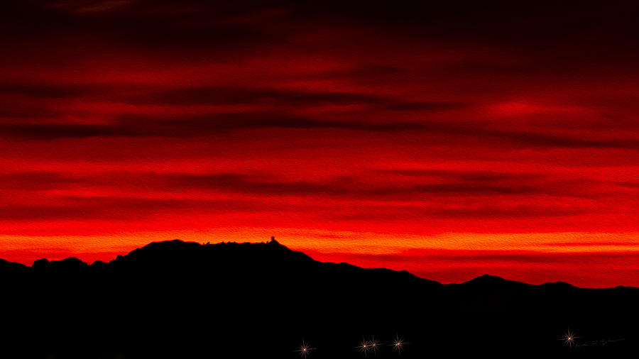 Tucson Photograph - Painted Sky 36 by Mark Myhaver