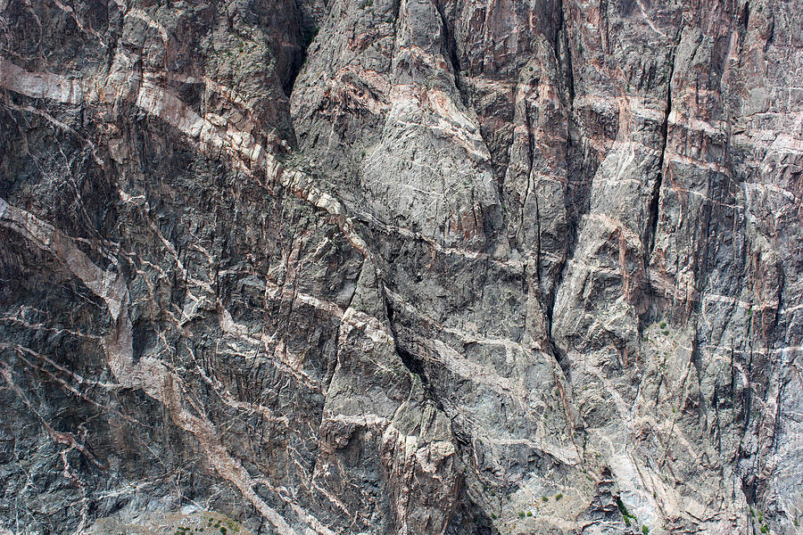 Painted Wall Black Canyon of the Gunnison 4 Photograph by Mary Bedy