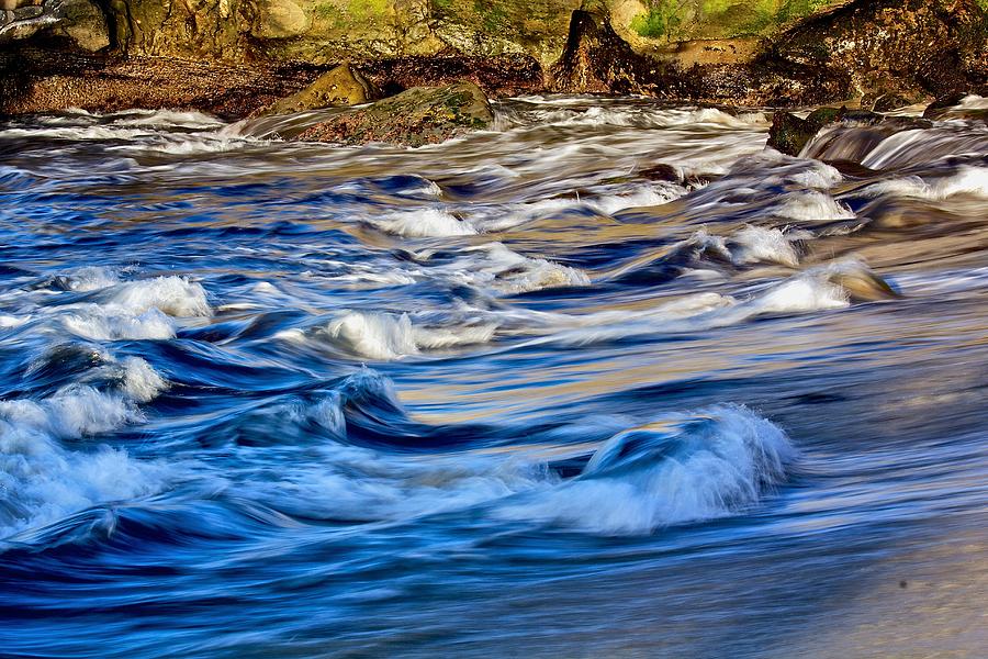 Painted Waves Photograph by Joseph Urbaszewski