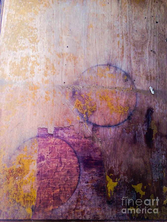 Painted Wood Photograph