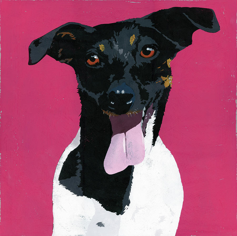 Painting Of Jack Russell Terrier Dog Painting by Ikon Ikon Images ...