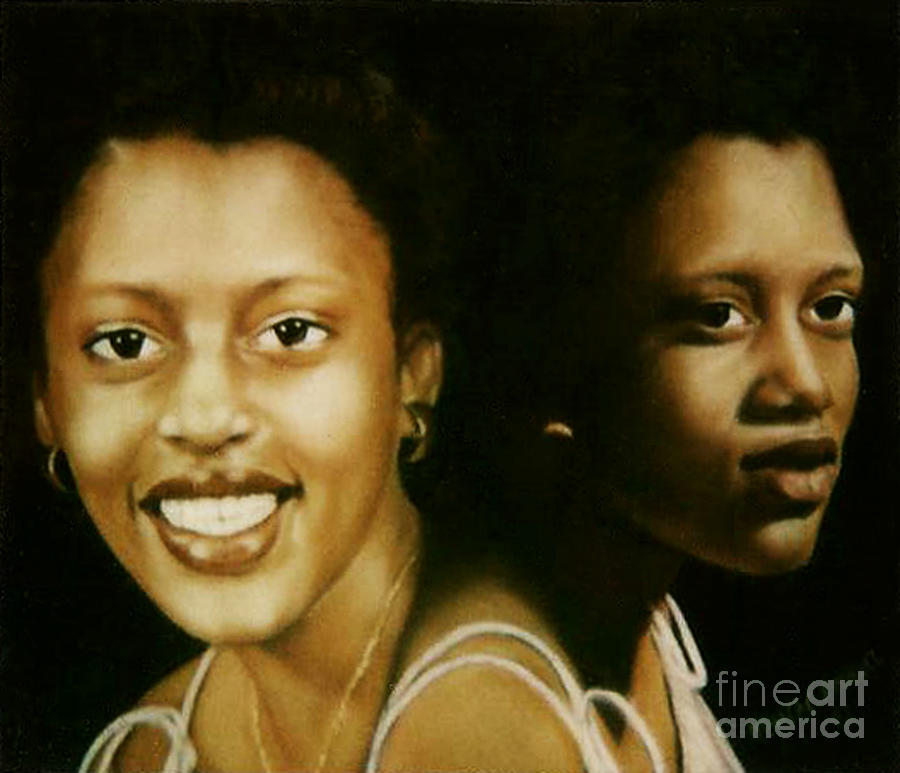 Paintings by Monica C. Stovall - Pastel Portrait Collection No. PP31 Painting by Monica C Stovall