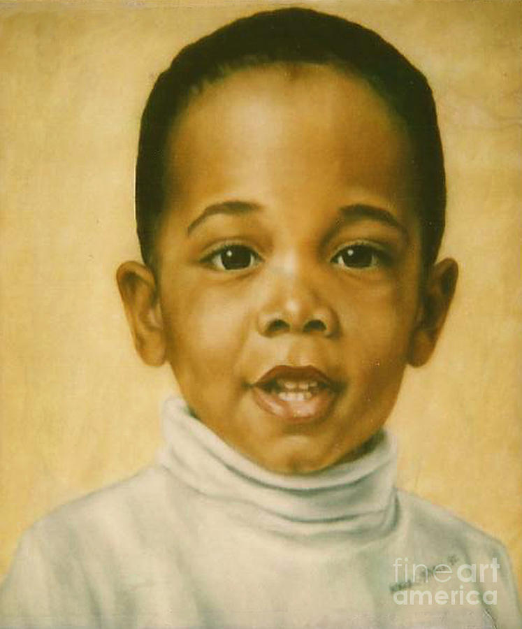 Paintings by Monica C. Stovall - Pastel Portrait Collection No. PP37 Painting by Monica C Stovall