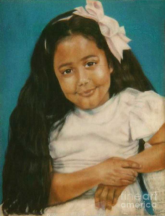 Paintings by Monica C. Stovall - Pastel Portrait Collection No. PP41 Painting by Monica C Stovall