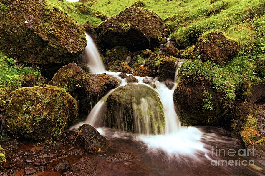 Pakgil Streamfall Photograph by Roxie Crouch