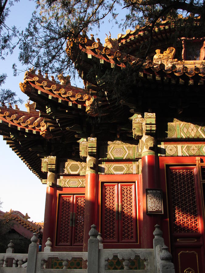 Palace At Forbidden City Photograph by Alfred Ng
