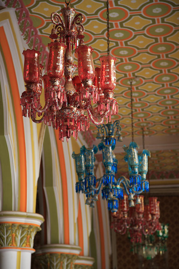 Palace Chandaliers - India Photograph by Matthew Onheiber