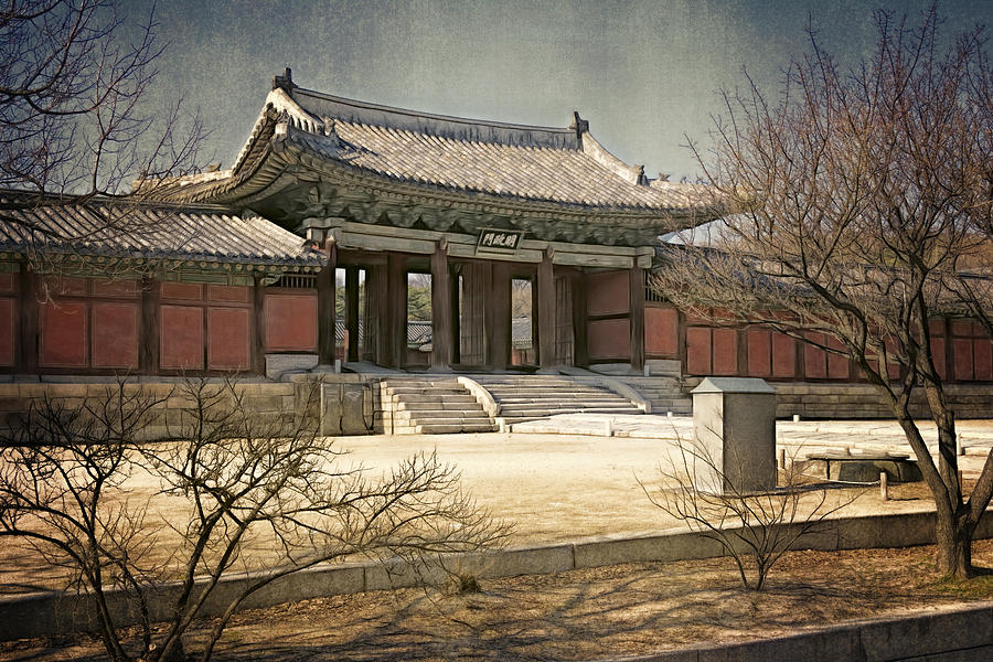 Palace Gate at Changgyeonggung Photograph by Joan Carroll