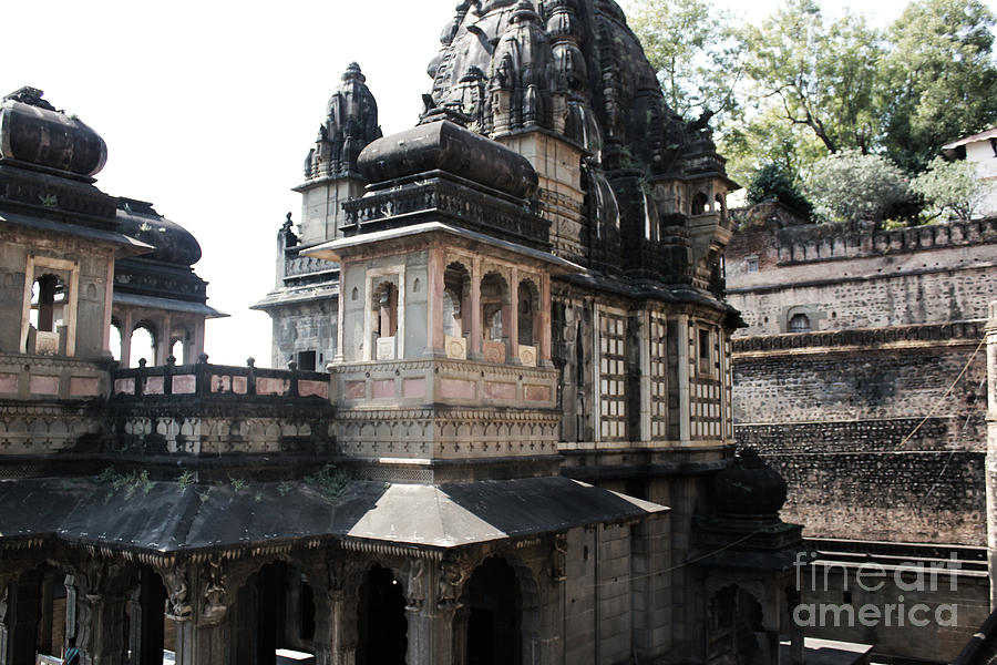 Windows Photograph - Palace in Maheshwar by Four Hands Art