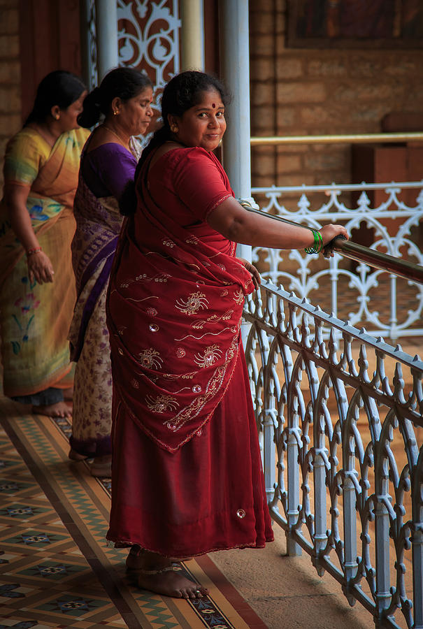 Palace Maiden - India Photograph by Matthew Onheiber