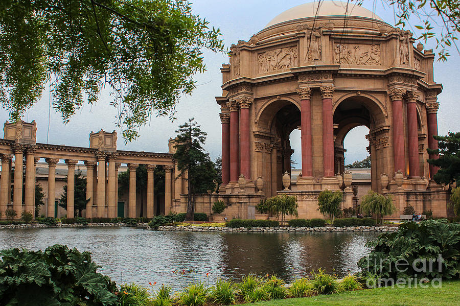 Palace Of Fine Arts Photograph by Suzanne Luft
