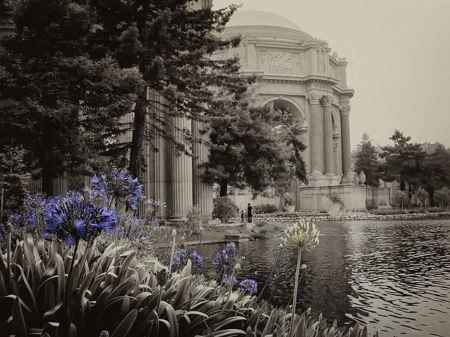 Palace of Fine Arts Theater Sepia Photograph by David Beebe