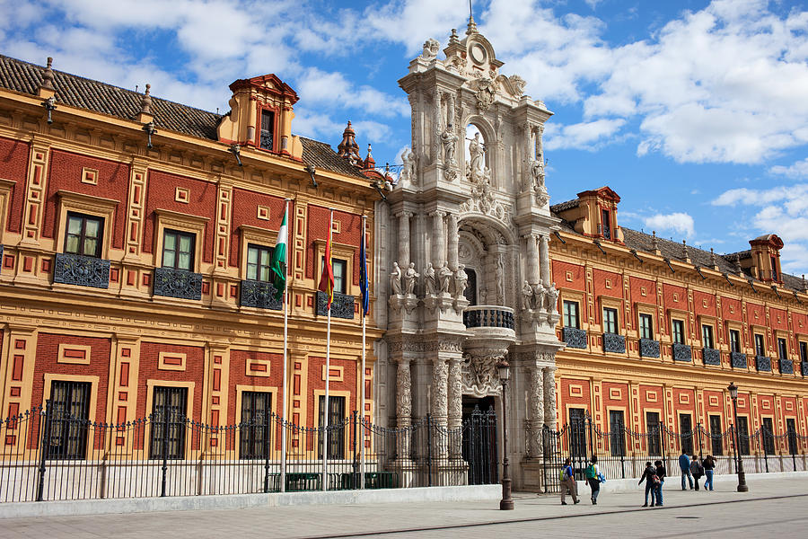 Palace of San Telmo in Seville Photograph by Artur Bogacki