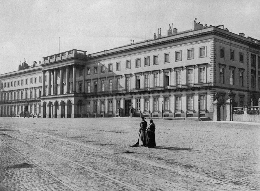 Palace of the Kings - Brussels Belgium 1890 Photo Photograph by Antique ...