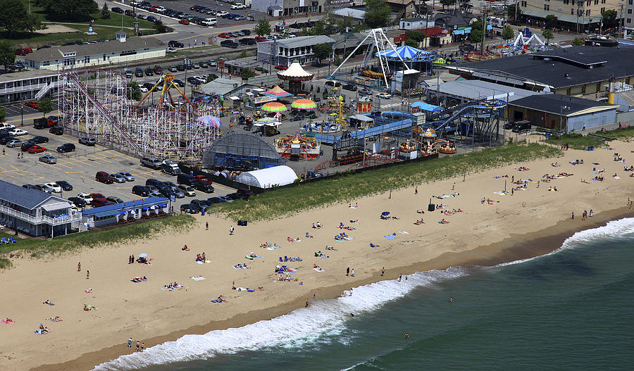 Beach Photograph - Palace Playland, Old Orchard Beach by Dave Cleaveland