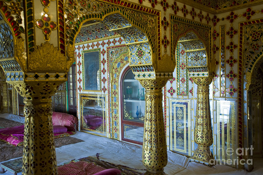 Palace Room, India Photograph by John Shaw