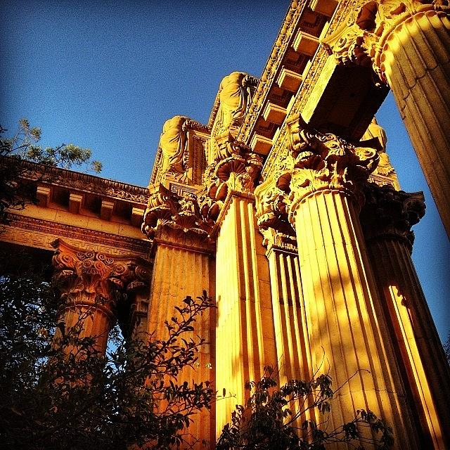 Architecture Photograph - Palace of Fine Arts San Francisco by Eugene Evon