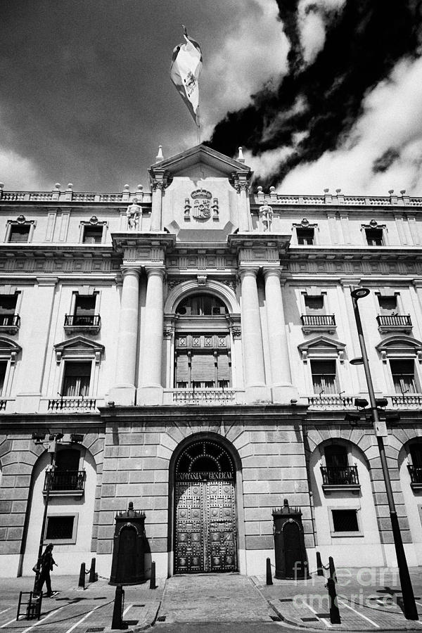 Capitania Photograph - Palacio De Capitania General De Barcelona Former Convent Catalonia Spain by Joe Fox Capitania Photograph - Palacio De Capitania General De Barcelona Former Convent Catalonia Spain by Joe Fox