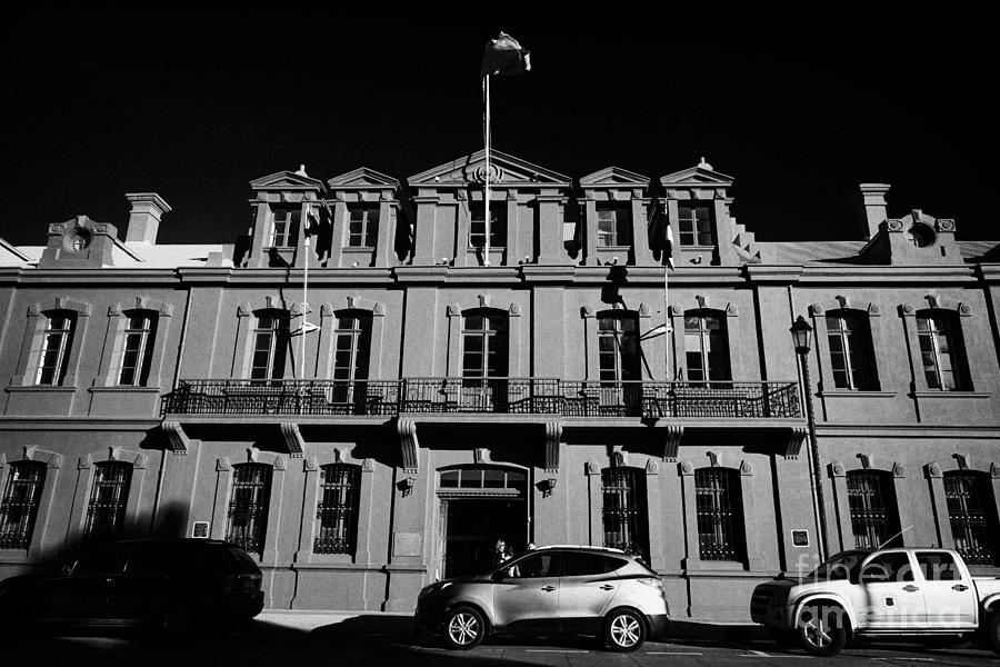 Palacio Photograph - palacio de la gobernacion provincial government building Punta Arenas Chile by Joe Fox Palacio Photograph - palacio de la gobernacion provincial government building Punta Arenas Chile by Joe Fox