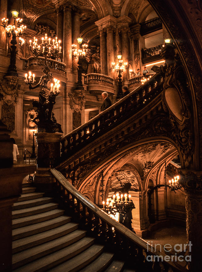 Palais Garnier Paris Photograph by George Garbeck - Fine Art America