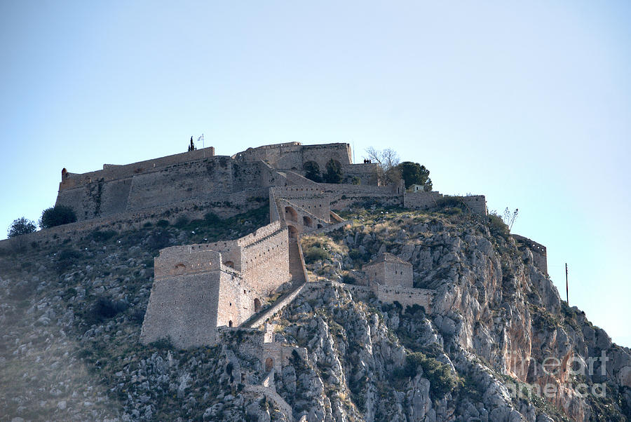 Palamidi Castle Nafplio Greece Photograph by Deborah Smolinske