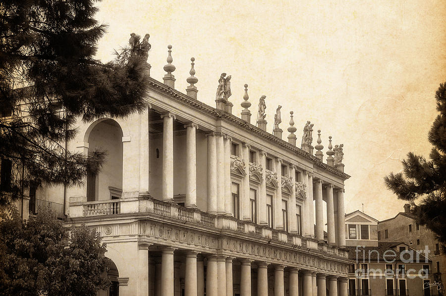 Architecture Photograph - Palazzo Chiericati by Prints of Italy