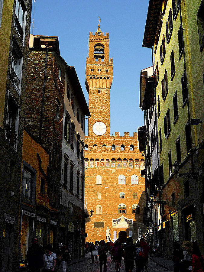 Palazzo Vecchio In Florence Italy Photograph